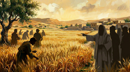 Los Discípulos recogen espigas en Shabát